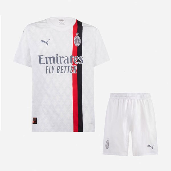 Camiseta AC Milan Segunda Equipación Niño 2023/2024